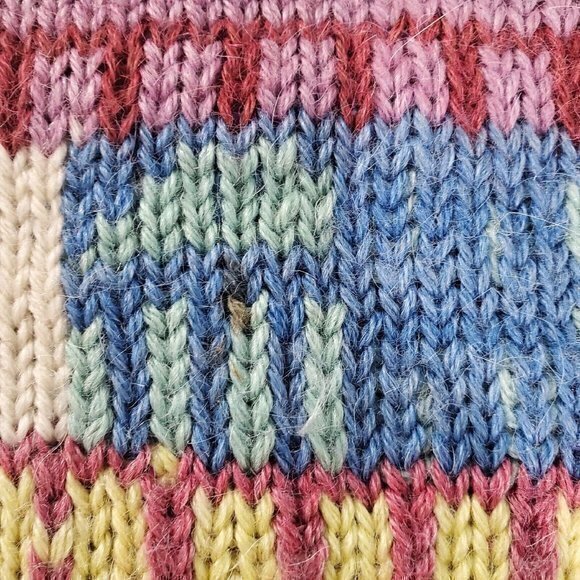 Women's Aztec Viracocha‎ Sun God Cable Knit Sweater One Size *READ DESCRIPTION* - Picture 4 of 8